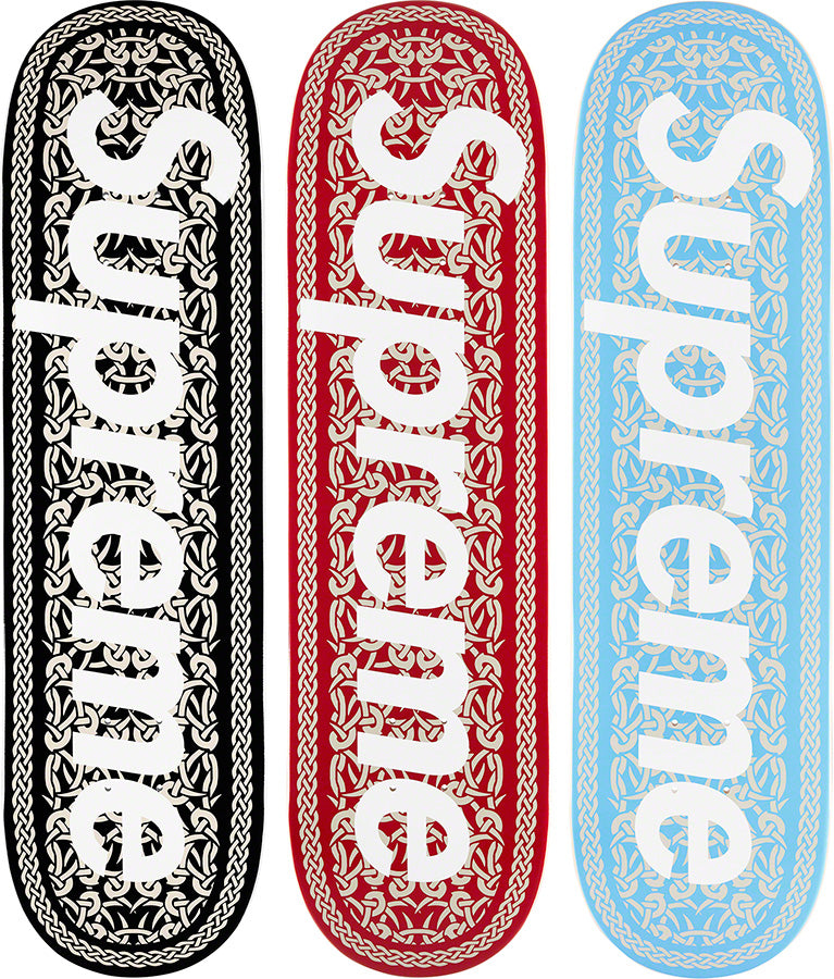 Supreme Celtic Knot Skateboard Deck Set