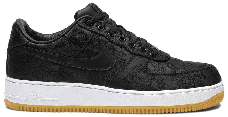 Nike Air Force 1 Low x Clot Fragment Design Black Silk 'SAMPLE'