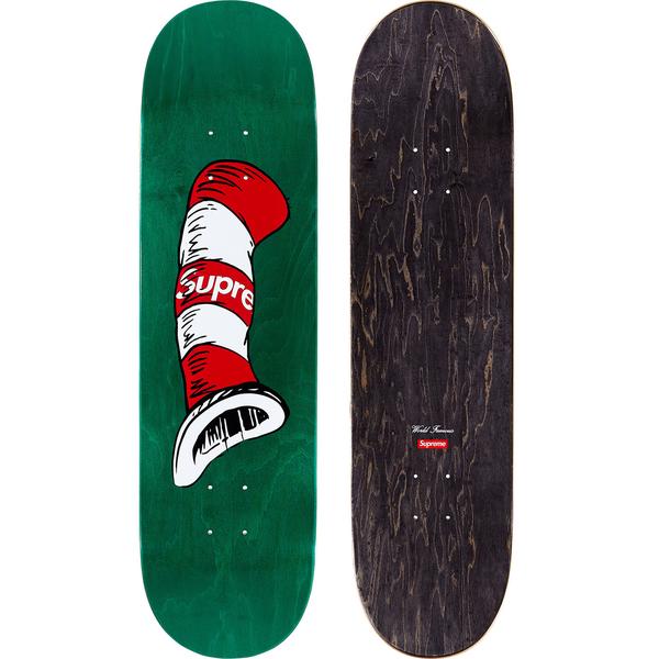 Supreme Cat in the Hat Skateboard Deck Green