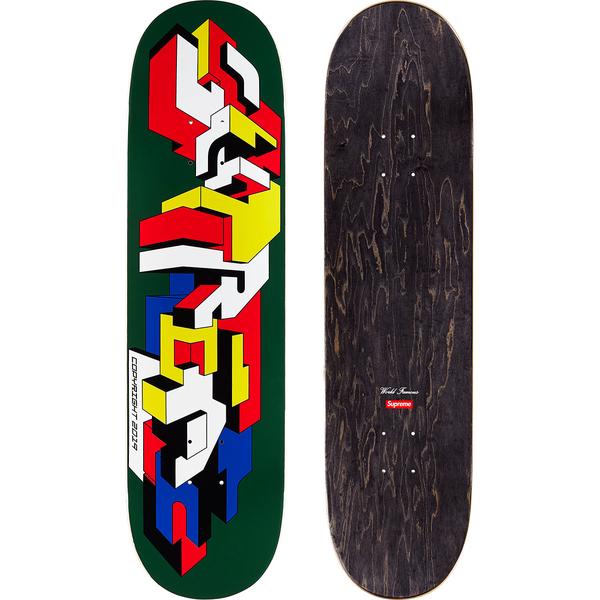 Supreme Delta Logo Skateboard Deck Dark Green