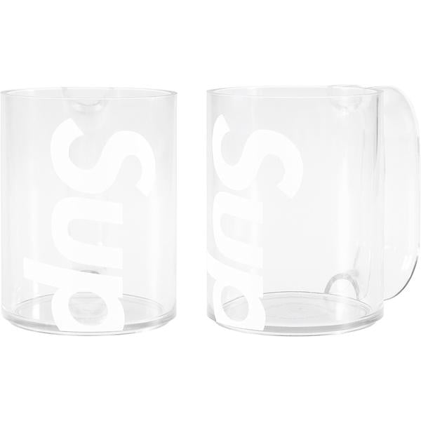 Supreme Heller Mugs (Set of 2) Clear - plastmix.pl