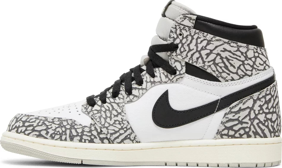 Jordan 1 Retro High OG White Cement